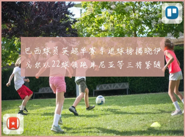 巴西球员英超单赛季进球榜揭晓伊戈尔以22球领跑库尼亚等三将紧随其后